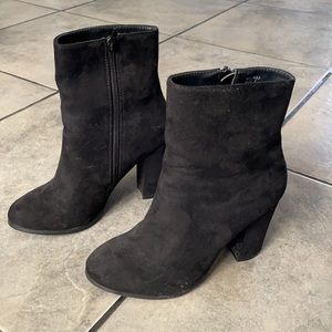 Black booties